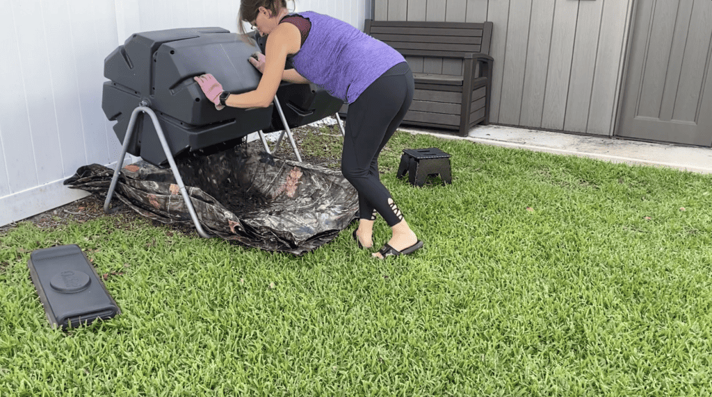 making compost